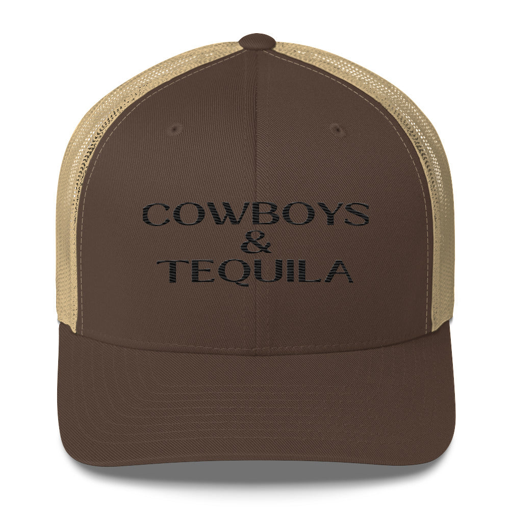 Cowboys & Tequila Trucker Cap