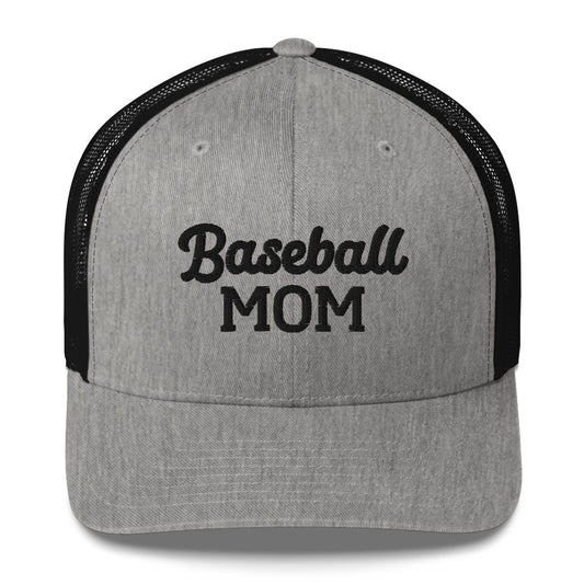 Baseball Mom Trucker Cap