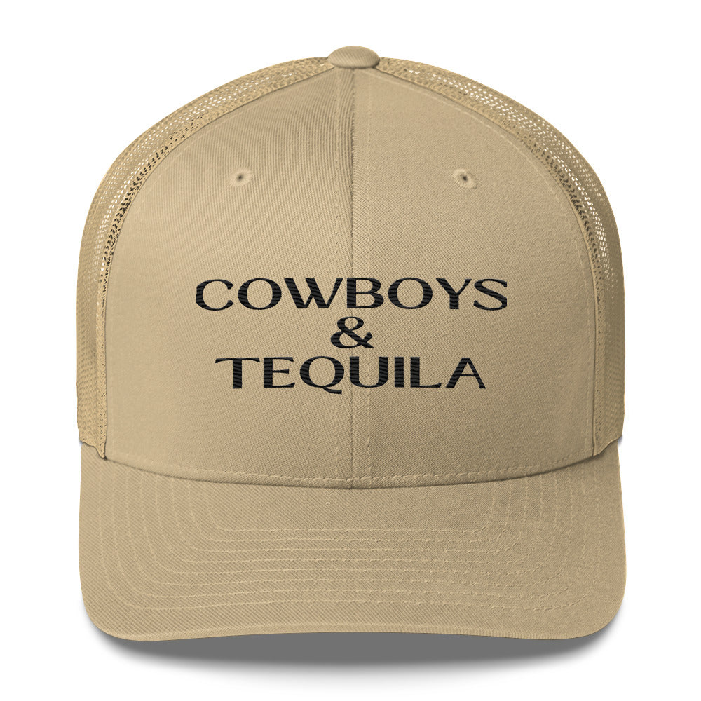 Cowboys & Tequila Trucker Cap