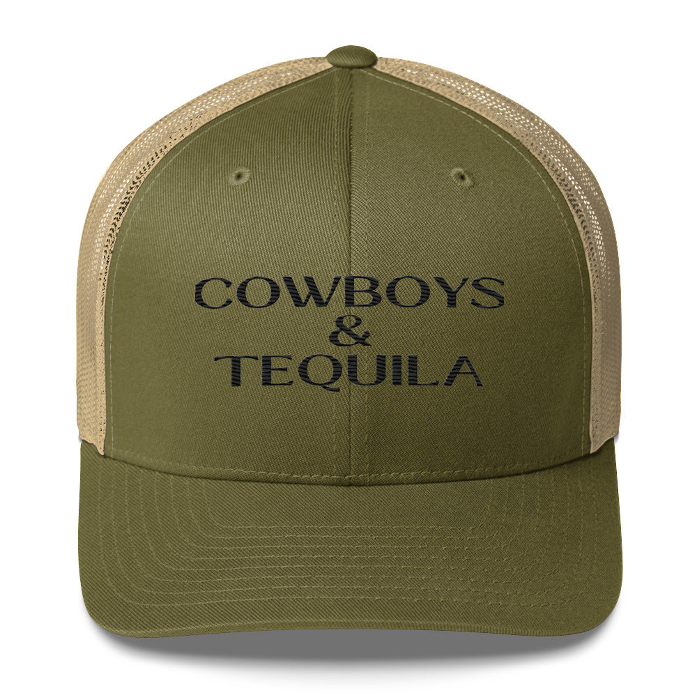 Cowboys & Tequila Trucker Cap