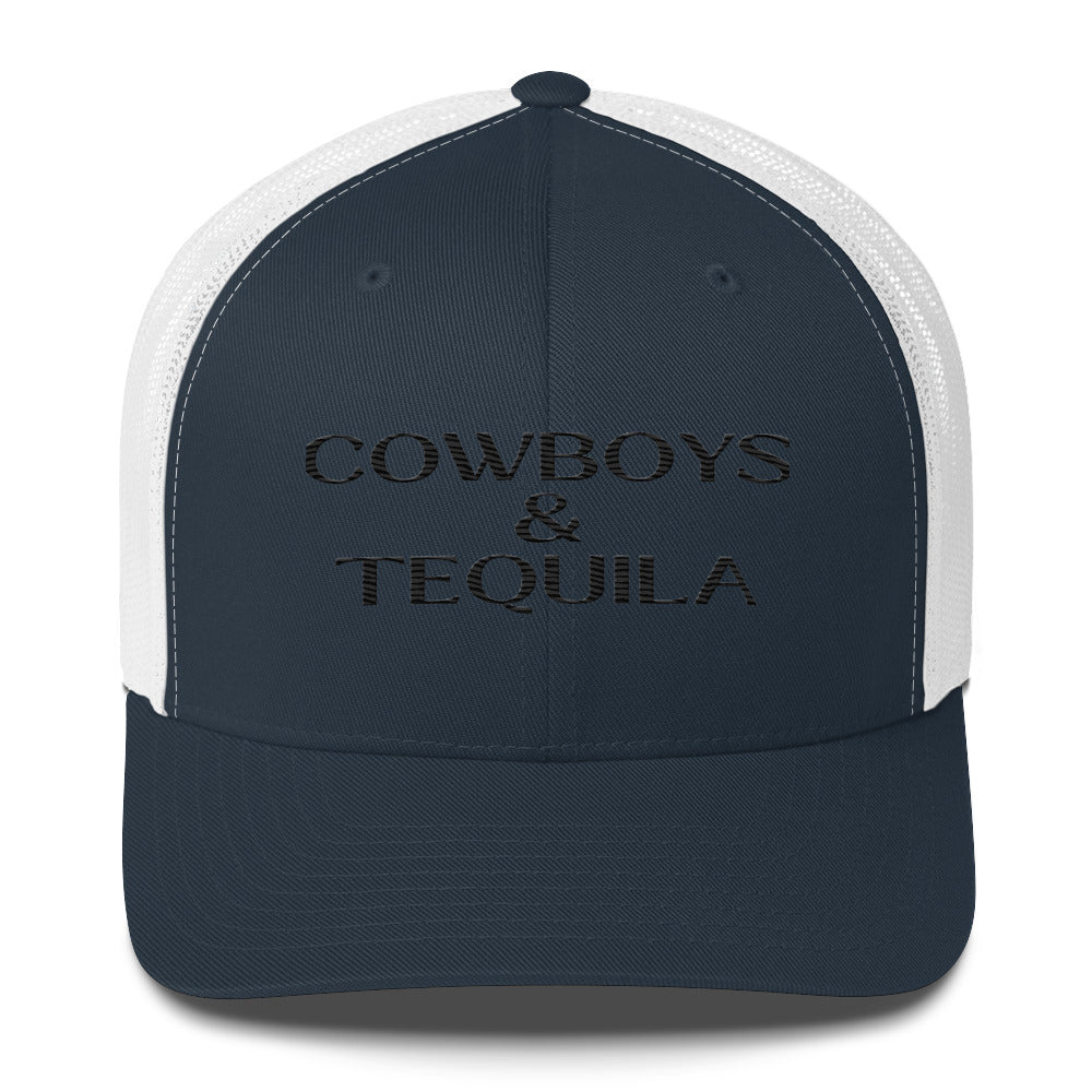 Cowboys & Tequila Trucker Cap