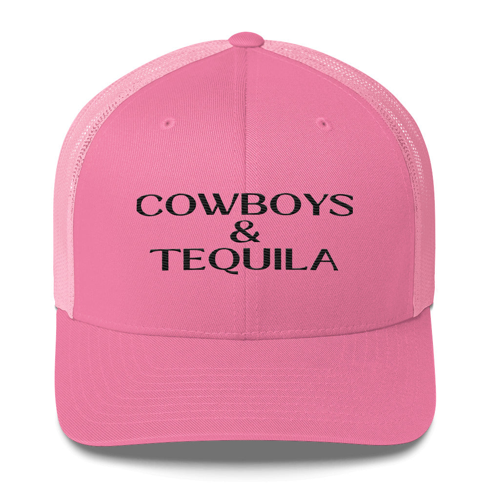 Cowboys & Tequila Trucker Cap