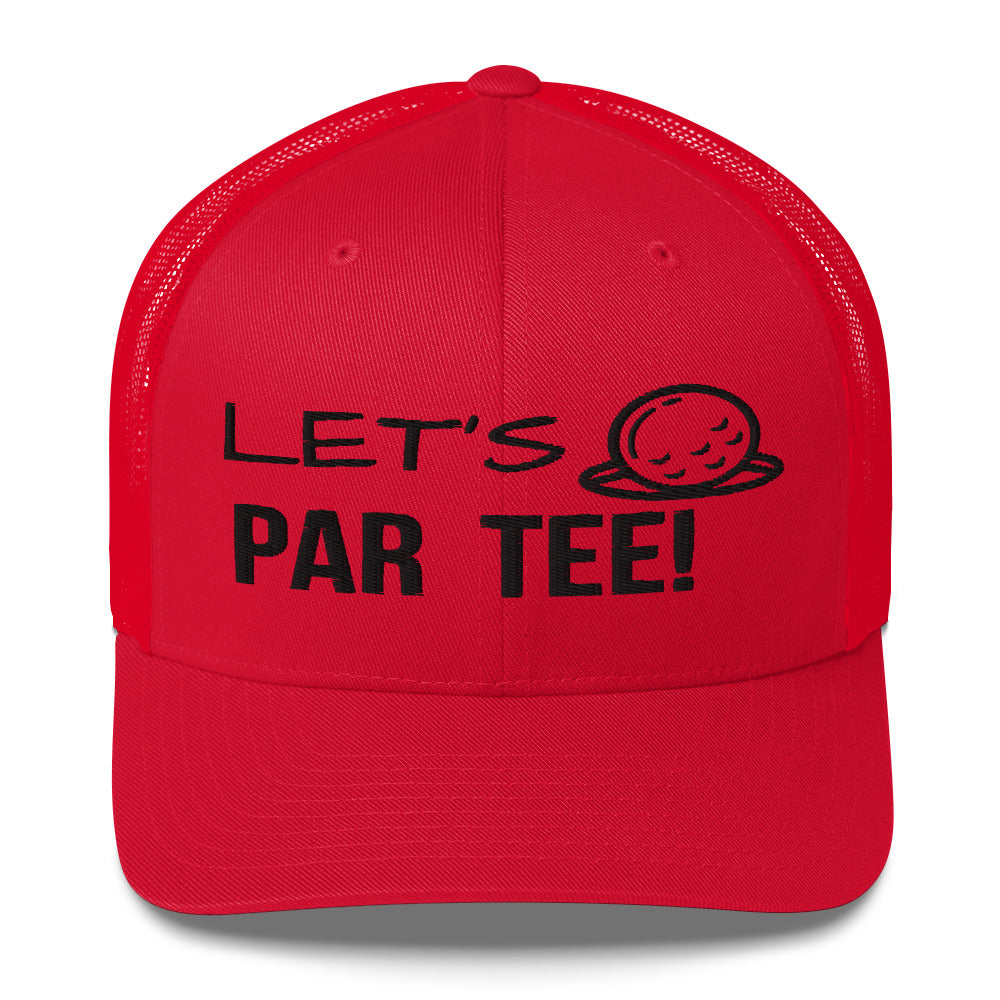 Let's Par Tee Trucker Hat