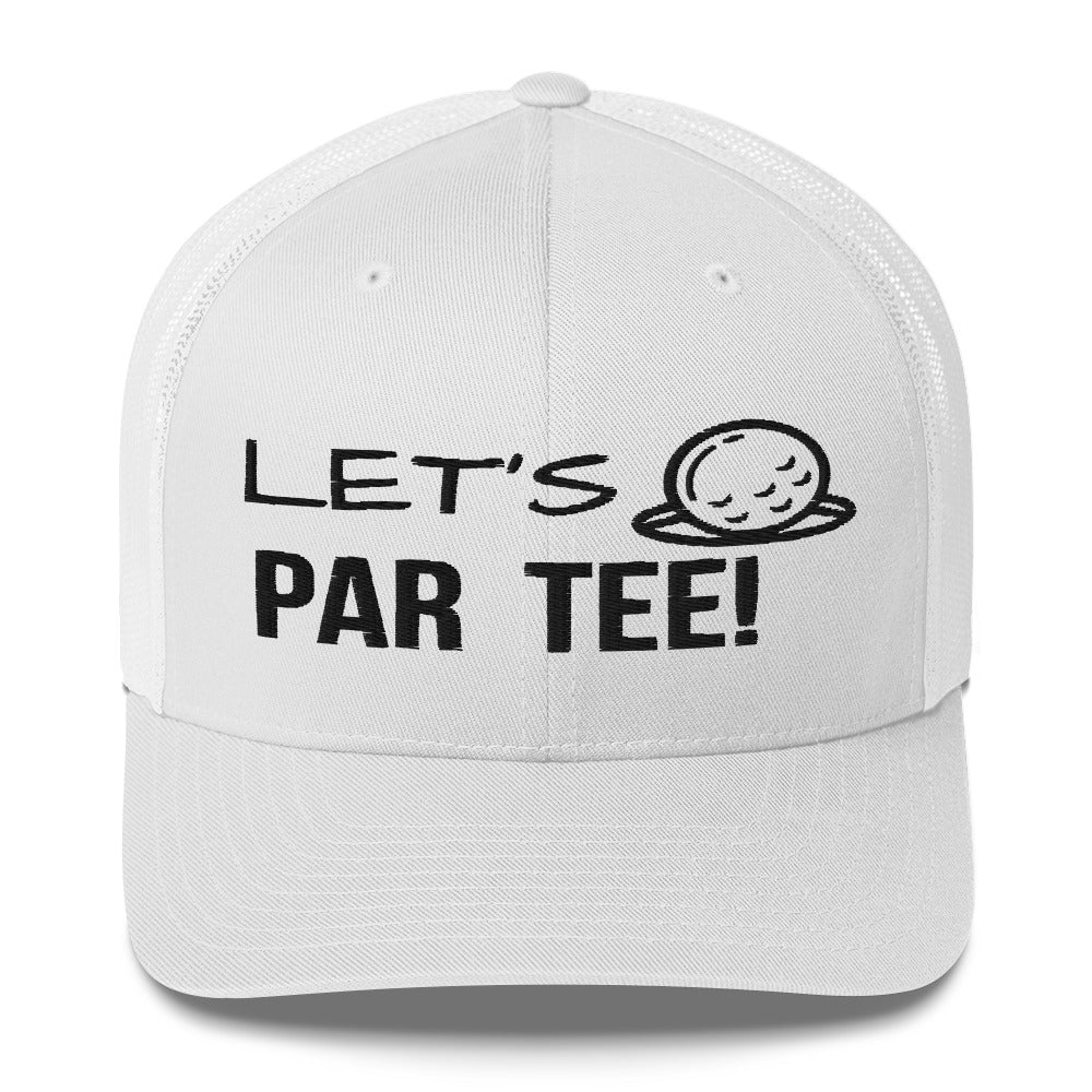 Let's Par Tee Trucker Hat