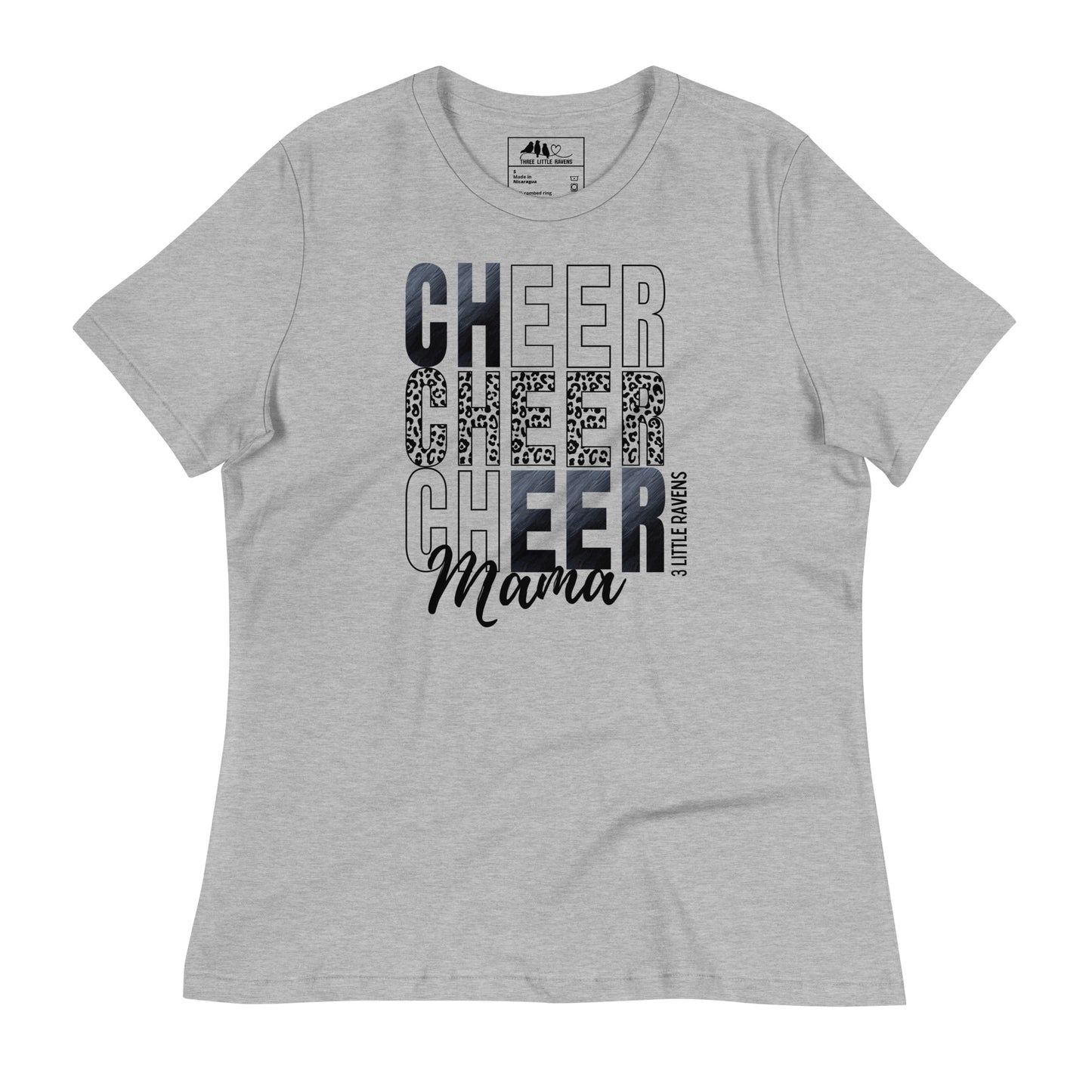 Cheer Cheetah Mama TShirt