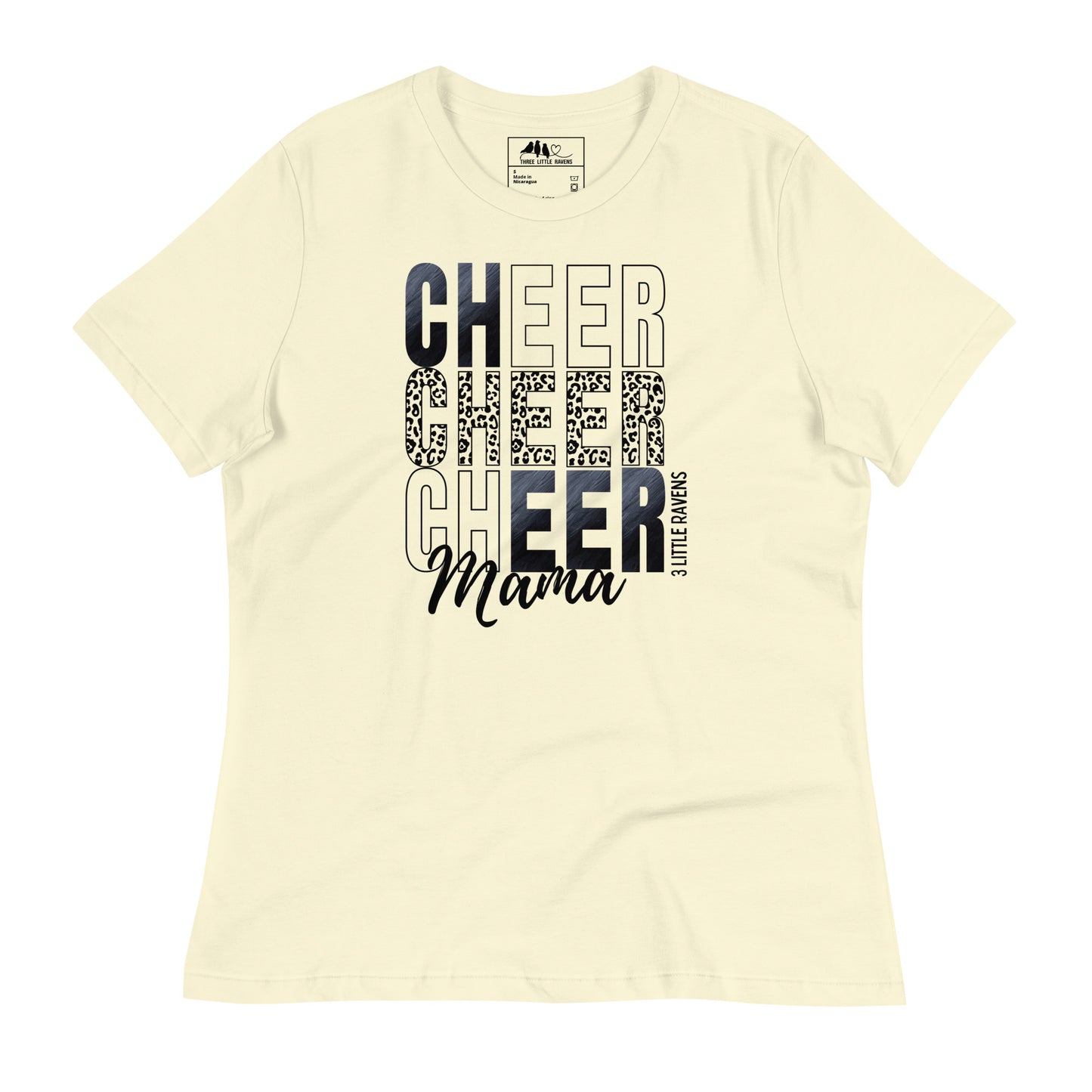 Cheer Cheetah Mama TShirt