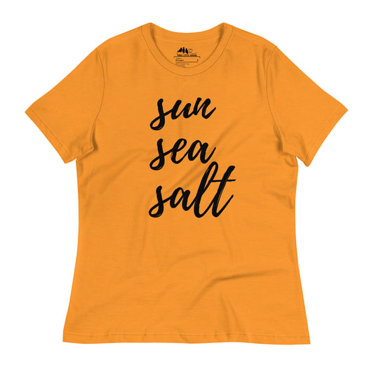 Sun, Sea, Salt - Women's Relaxed T-Shirt