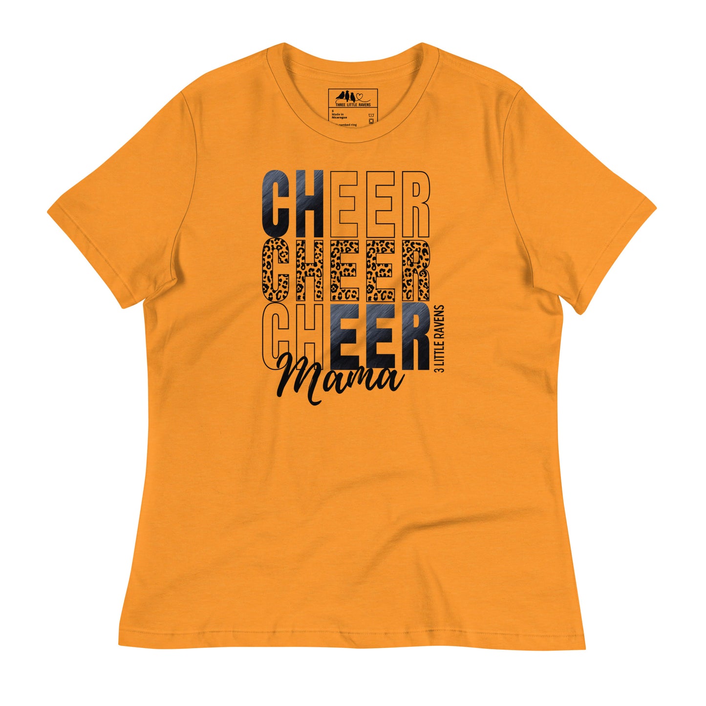 Cheer Cheetah Mama TShirt