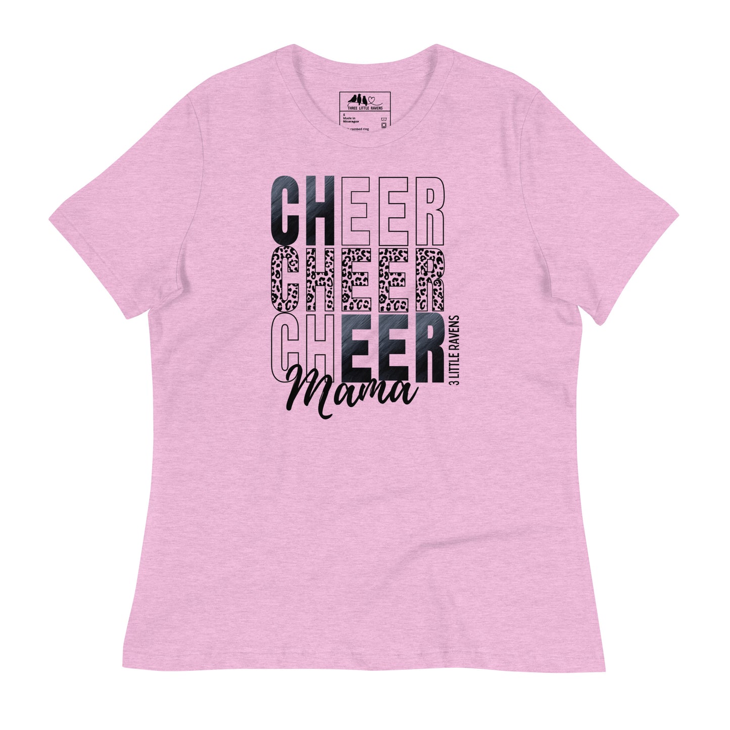 Cheer Cheetah Mama TShirt