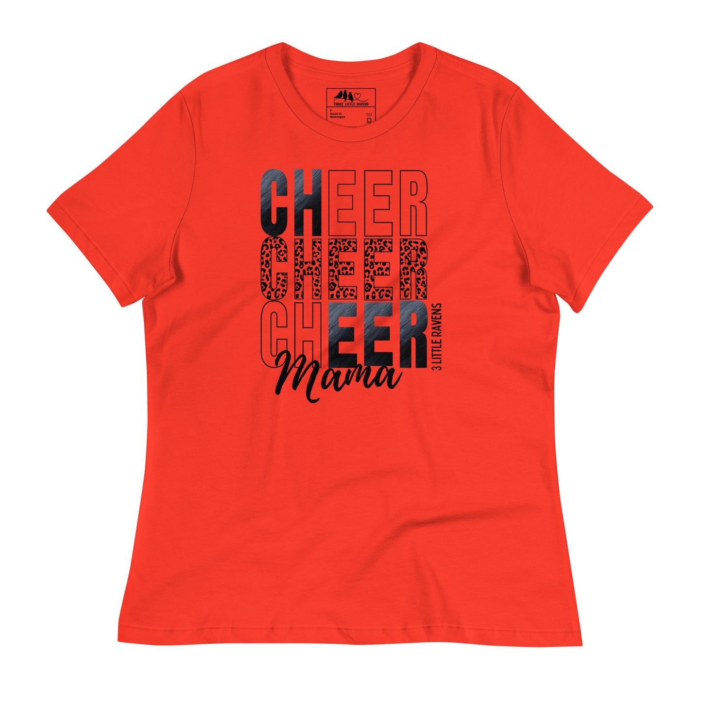 Cheer Cheetah Mama TShirt