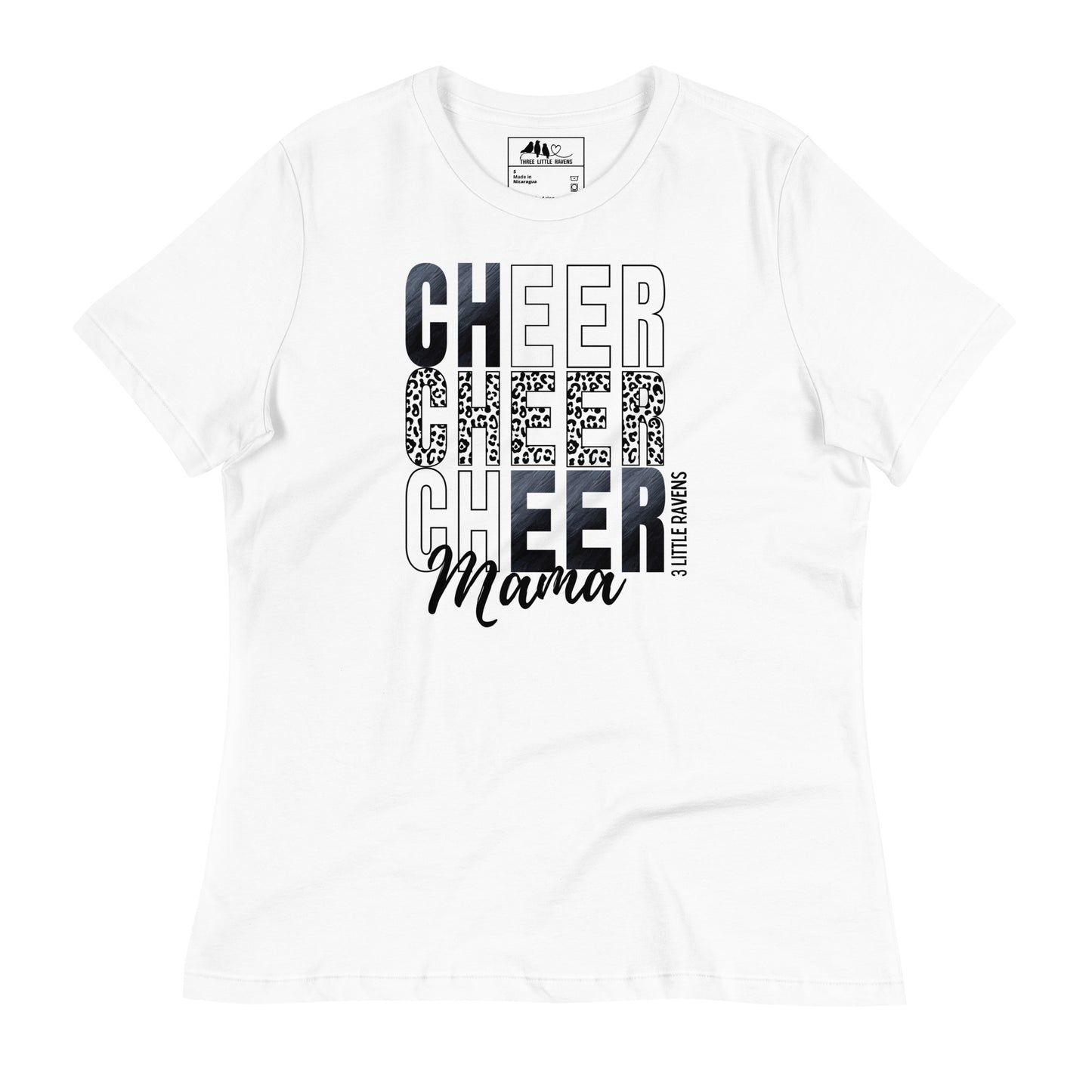 Cheer Cheetah Mama TShirt